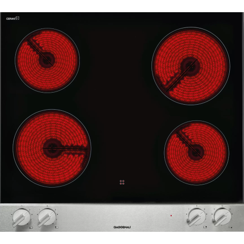 Gaggenau VE260114 60厘米 嵌入式四頭電陶爐